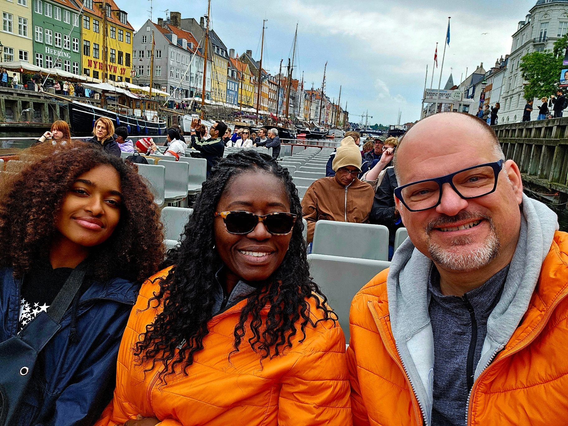 Boat tour in Copenhagen, Denmark