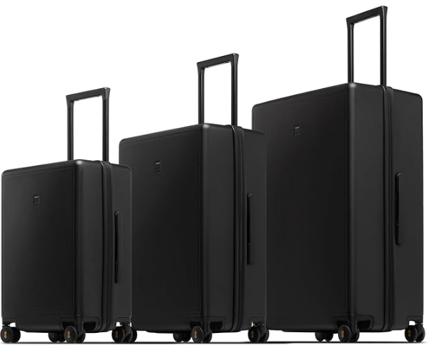 LEVEL8 3-piece luggage set — best travel suitcase set for families