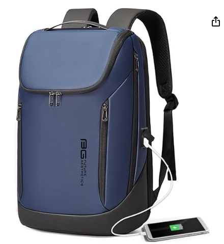 BANGE smart travel backpack with USB charging — best travel backpack